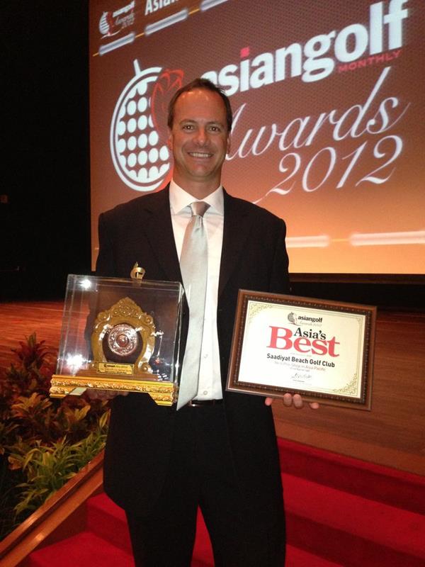 Chris Card with Asia Pacific Golf Summit awards