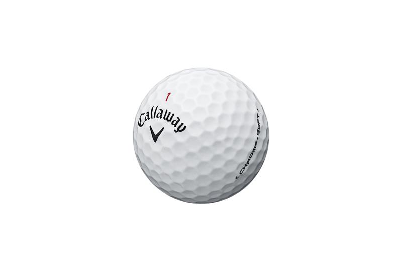 Callaway Golf's Chrome Soft golf ball with 65 compression only - Golf ...