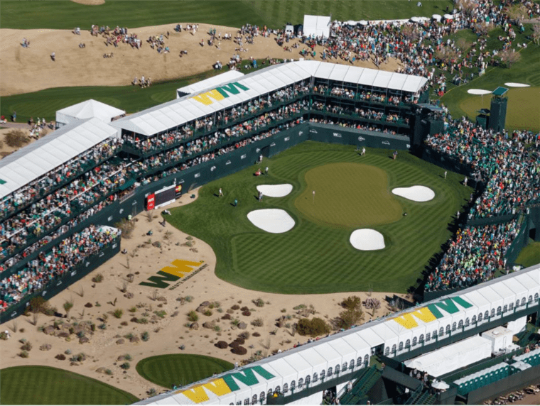 Will the 2017 Waste Management Phoenix Open pass the sustainability