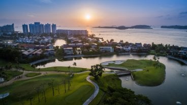 The Stunning 17th on Sentosa Golf Club's New Tanjong Course