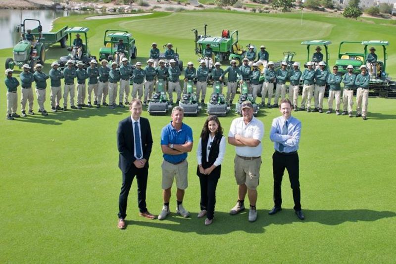 Education City Golf Club John Deere sustainability solution for golf clubs
