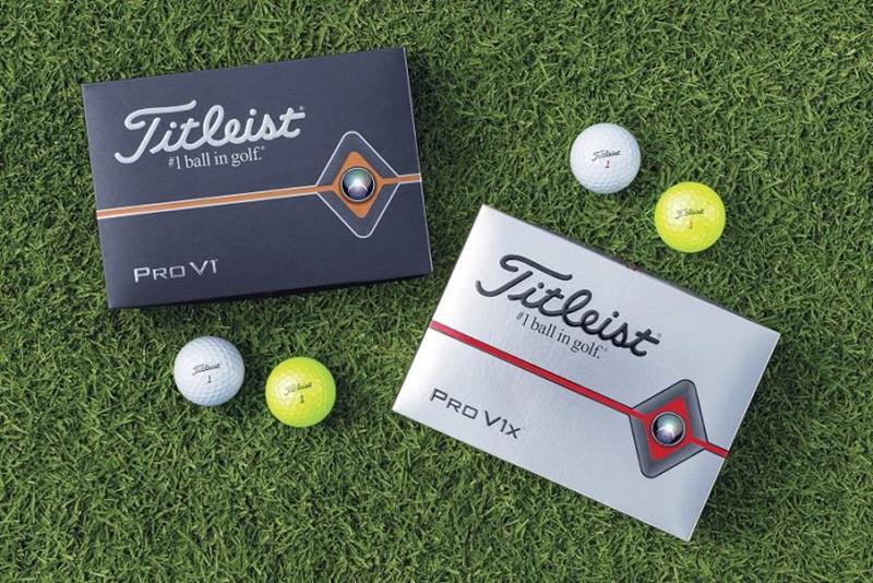 2019 Titleist Pro V1 and Pro V1x golf balls