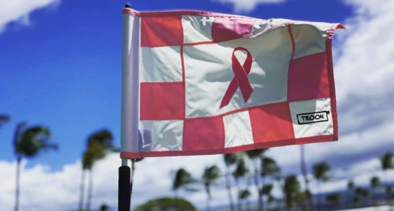 Mauna Lani Golf Pink Flag Troon Women's Golf Month