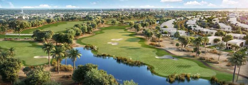Yas Acres golf course in the future