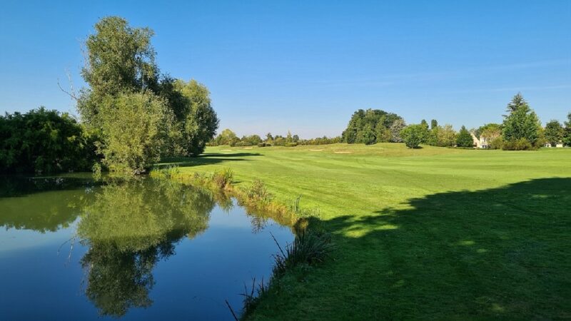 Golf de Val-Grand's lakes and streams will add visual excitement to Sir Nick's design
