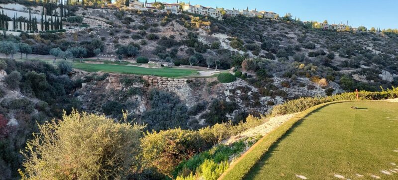 Aphrodite Hills Golf Club PGA National Cyprus 7th Hole