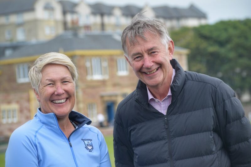 Elaine McBride & Ken Brown North Berwick Golf Club