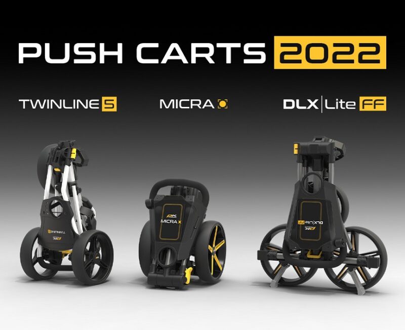PowaKaddy Micra golf push chart 2022 Push Carts