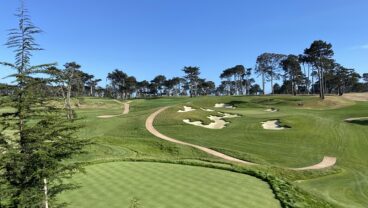 Lake Merced Golf Club 13th hole after renovation