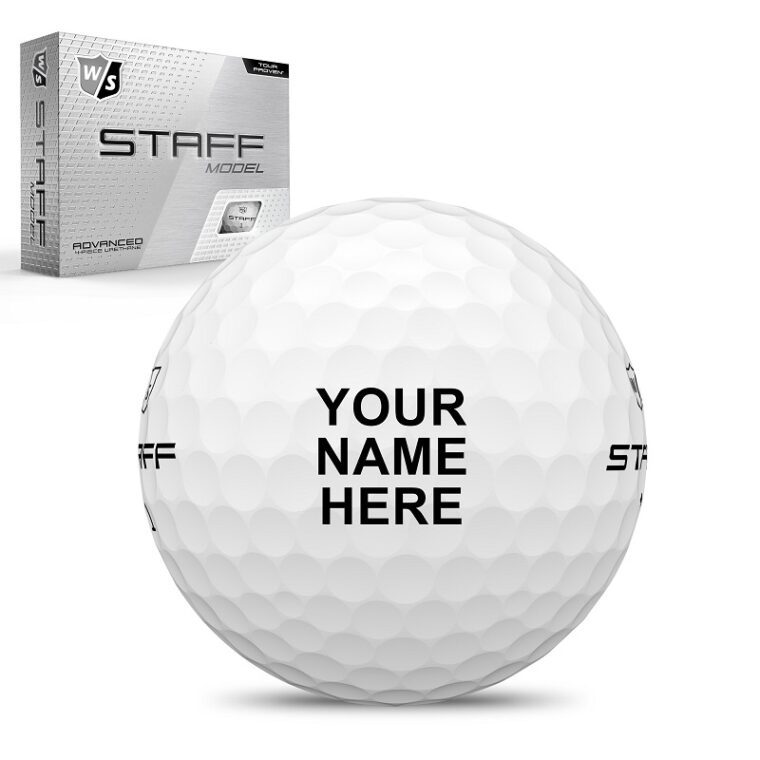 Wilson Golf personalization Staff_Model_Ball_12PK_Vert_RT_Hero_Your_Name_Here