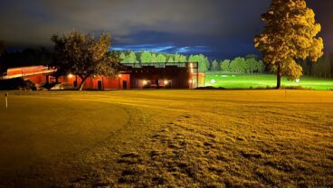Landeryd Golf Club at Night