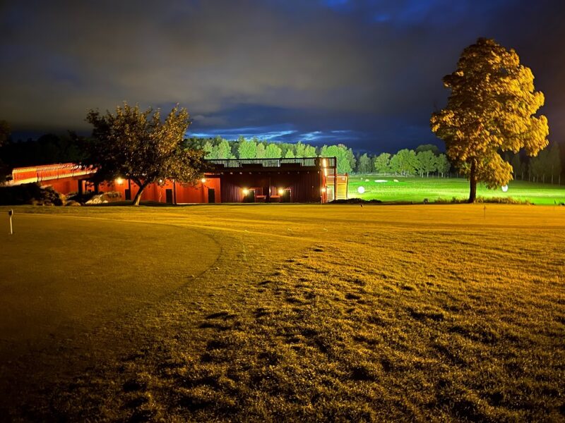 Landeryd Golf Club at Night