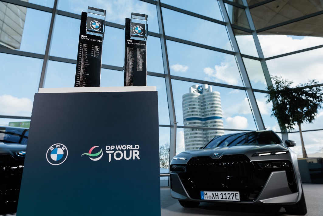 BMW Group DP World Tour sponsorship deal 2023 car