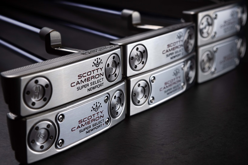 Scotty Cameron Super Select Newport and Newport Plus Group Photo