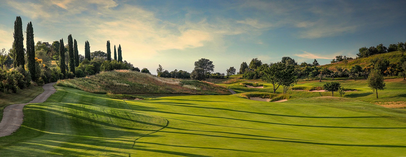 Antognolla Golf Club 14th hole Panorama