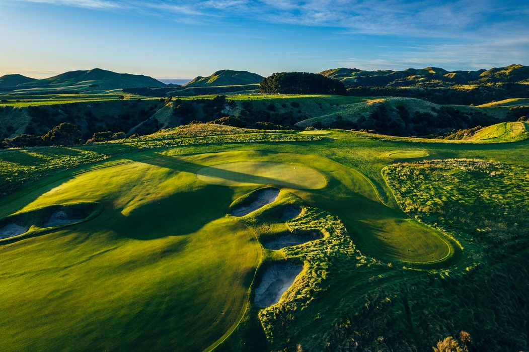 Cape Kidnappers Golf Course -17th hole green