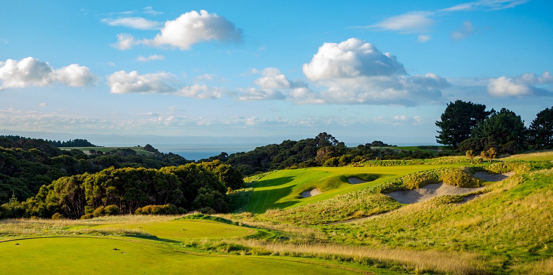 Cape Kidnappers Golf Course 3rd hole
