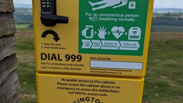 Defibrillator Cabinet exterior
