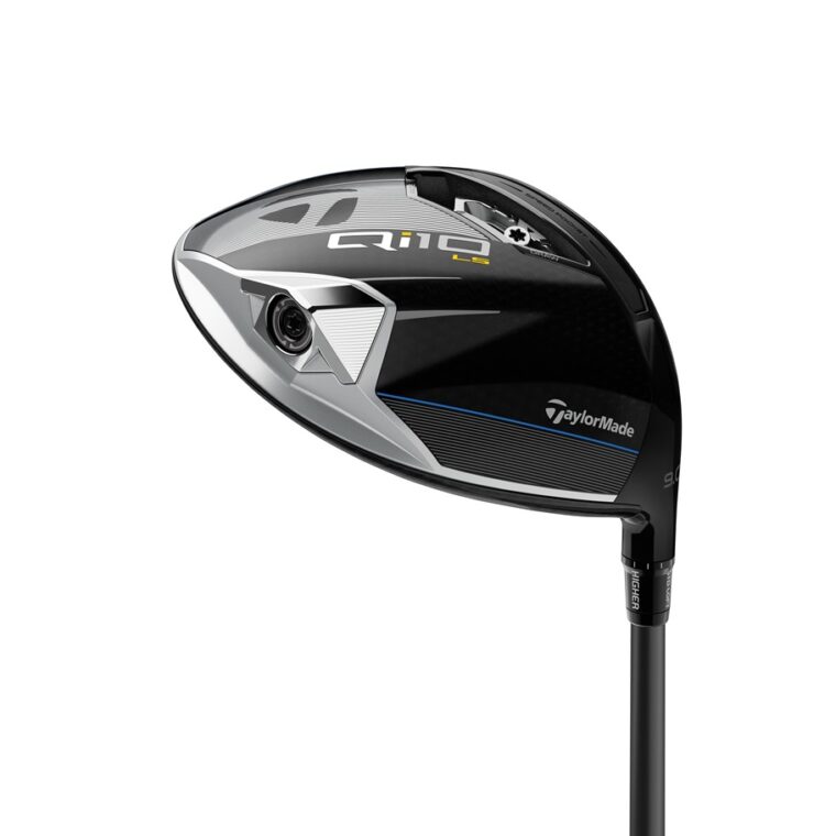 TaylorMade Qi10 LS driver from the back with moving weight 18gr