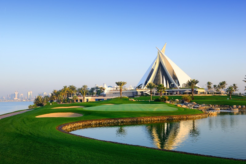 Dubai Creek Resort 18th hole
