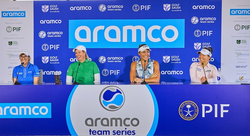 Aramco Team Series press conference