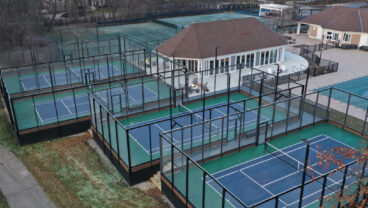 Royal Melbourne Country Club new tennis courts