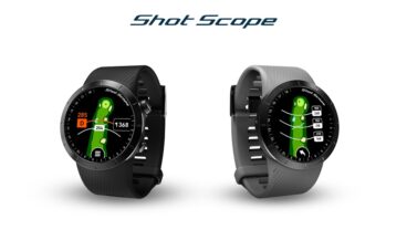 Shot Scope X5 golf watch with Hole Maps 2024