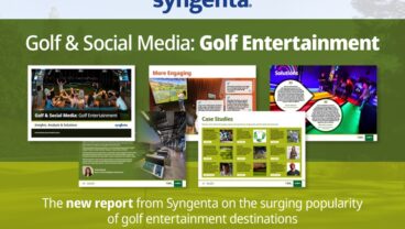 Syngenta Golf and Social Media study about golf entertainment venues