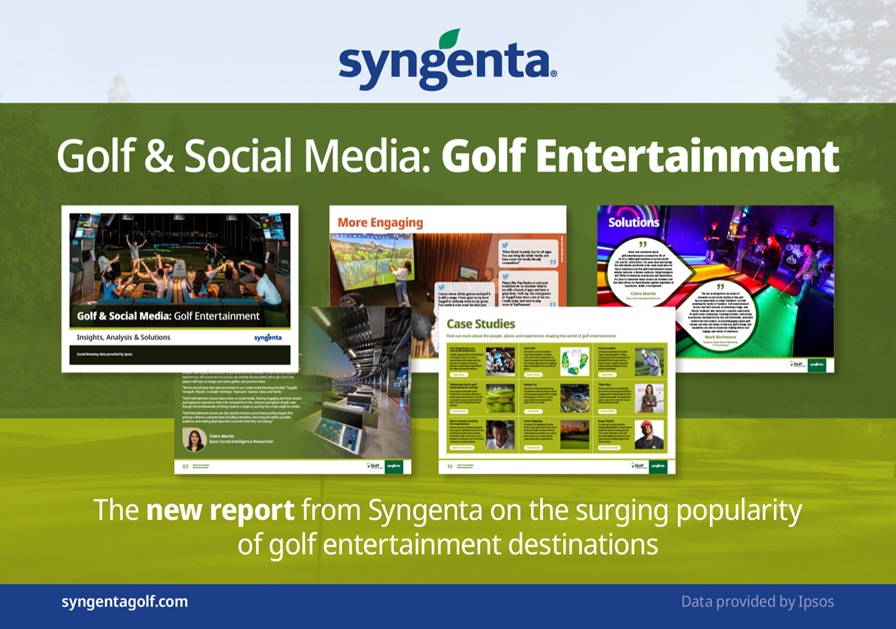 Syngenta Golf and Social Media study about golf entertainment venues