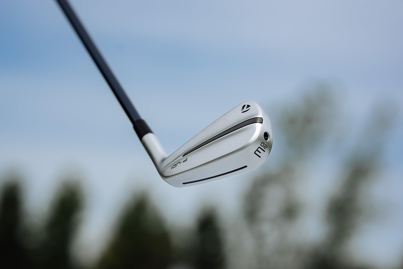 TaylorMade P·UDI utility iron in action