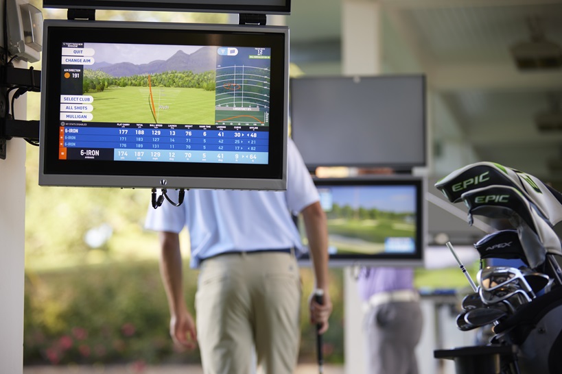 Toptracer driving range technology Playsport Golf Range