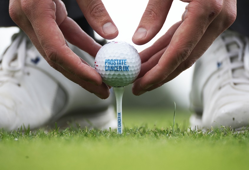 Prostate Cancer UK golf ball