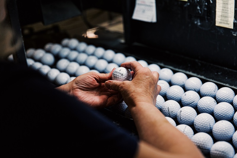 TaylorMade golf ball manufacturing 2024