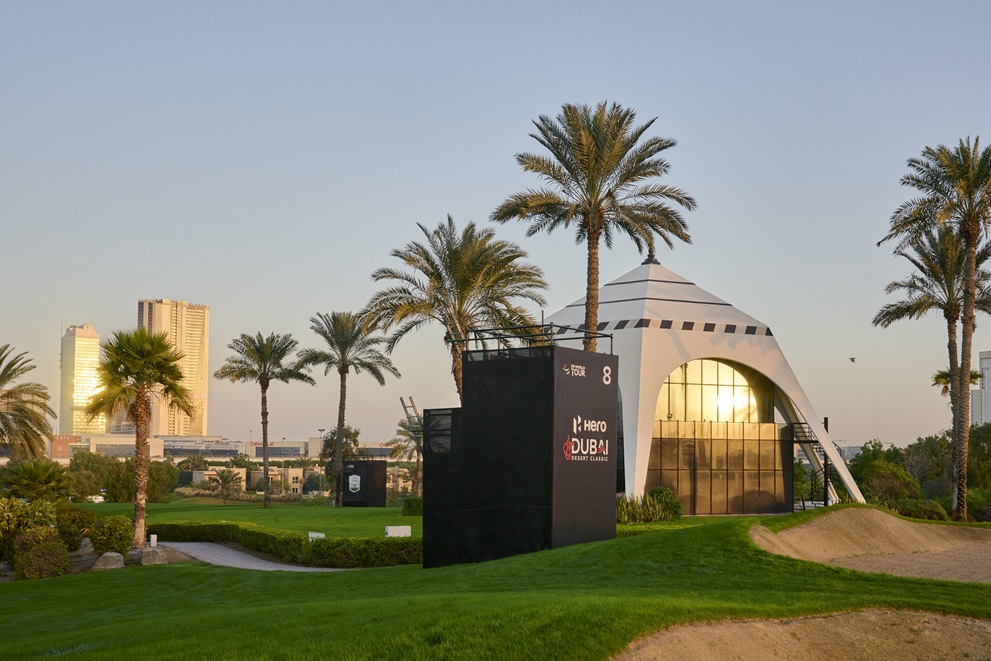 Hero Dubai Desert Classic 8th Hole