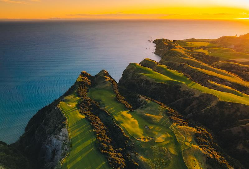 Rosewood Cape Kidnappers by Tom Doak cliff