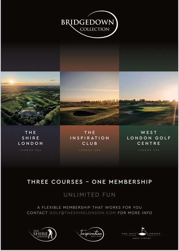 The Bridgedown Collection flexible golf club membership offers