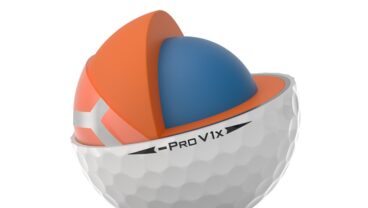 Titleist RCT golf ball_ProV1x_LeftDash_RCT_Core_Cutaway
