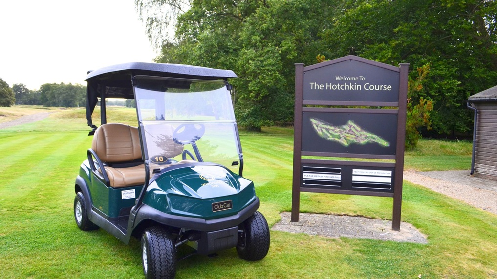 Club Car at Woodhall Spa The Hotchkin Course