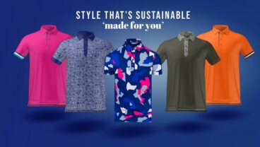 Bunker Mentality sustainable golf apparel collection