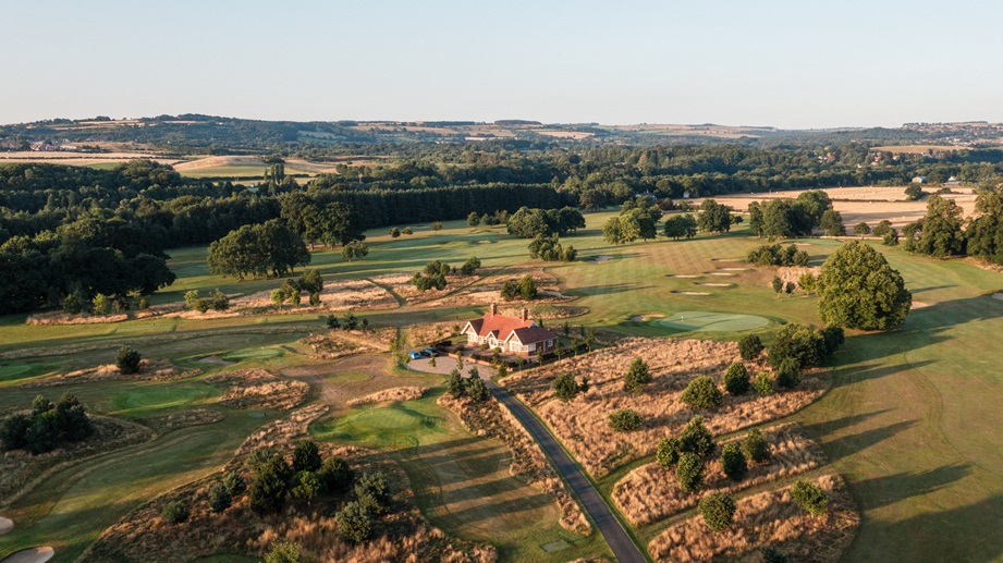 Close House clubhouse air view