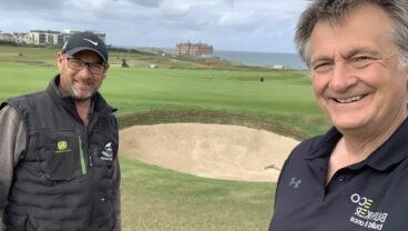 Dan Kendle and Richard Allen EcoBunker Newquay Golf Club